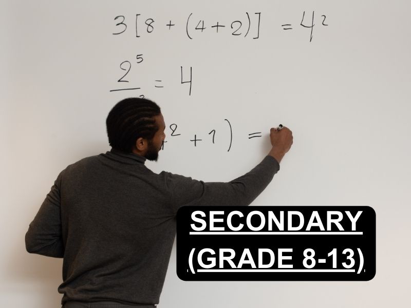 Secondary (Grade 8-13)